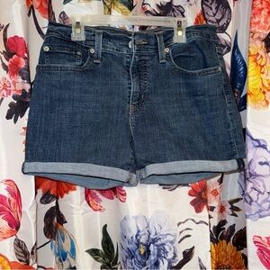 Levi’s Woman’s Mid Length Denim Shorts